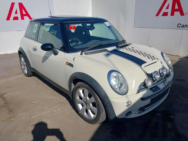 2005 MINI HATCH COOPER 1598cc PETROL CVT 1 Speed 3 DOOR HATCHBACK