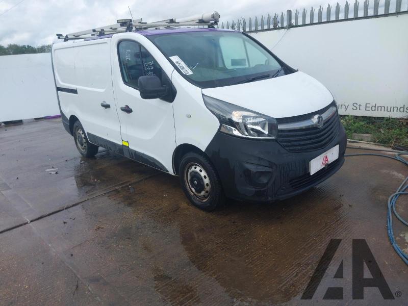 2019 VAUXHALL VIVARO L1H1 2900 CDTI S/S 1598cc TURBO DIESEL MANUAL 6 Speed PANEL VAN
