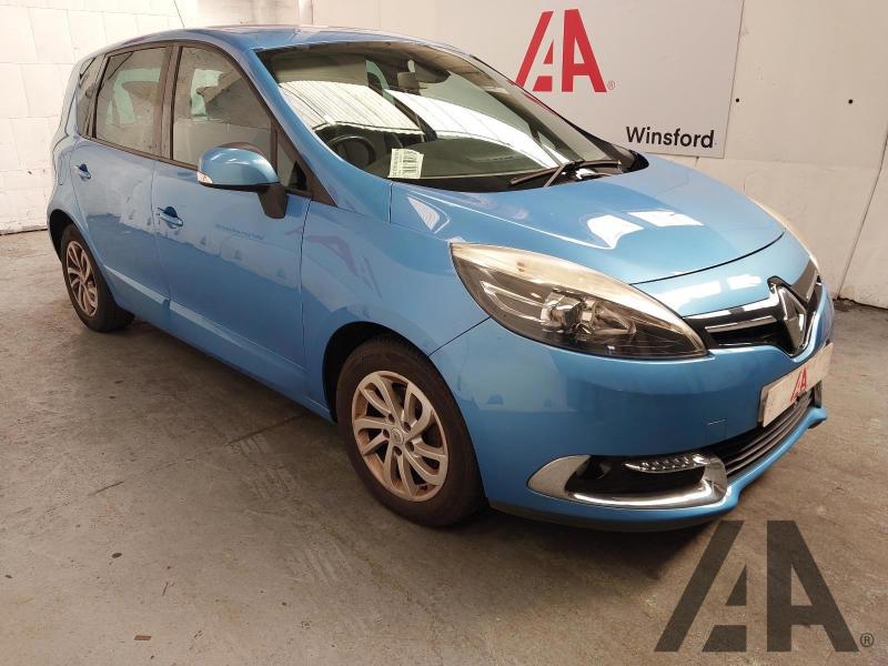 2013 RENAULT SCENIC DYNAMIQUE TOMTOM ENERGY DCI S/ 1461cc TURBO DIESEL MANUAL 6 Speed 5 DOOR MPV
