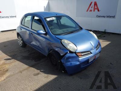 2004 NISSAN MICRA SE DCI 1461cc TURBO DIESEL MANUAL 5 Speed 5 DOOR HATCHBACK