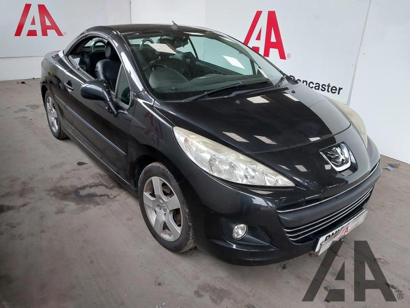 2010 PEUGEOT 207 CC SPORT 1598cc PETROL MANUAL 5 Speed 2 DOOR CONVERTIBLE