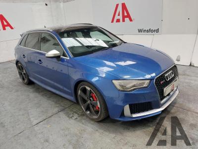 Image of 2016 AUDI A3 RS3 SPORTBACK QUATTRO NAV 2480cc TURBO PETROL SEMI AUTO 7 Speed 5 DOOR HATCHBACK