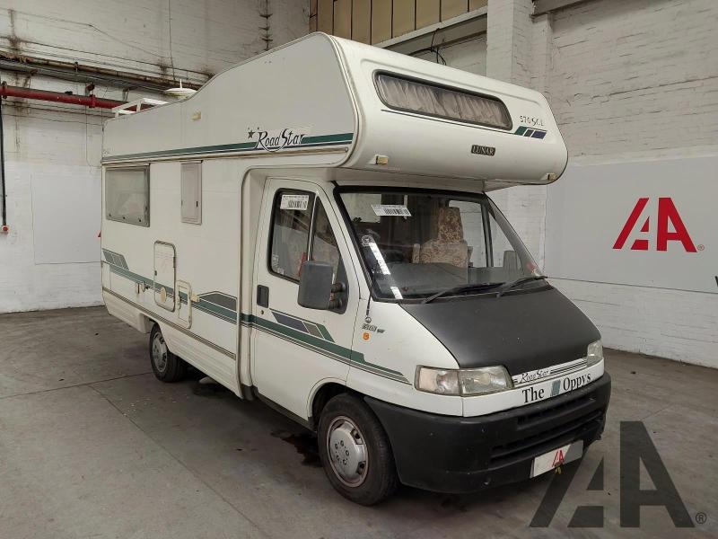 1998 FIAT DUCATO 14 MWB 2499cc DIESEL MANUAL MOTORHOME