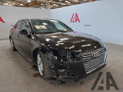 Image of 2017 AUDI A4 TFSI S LINE 1395cc TURBO PETROL SEMI AUTO 7 Speed 4 DOOR SALOON