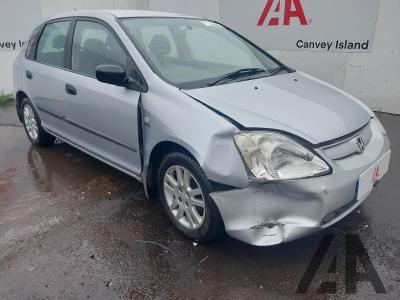 Image of 2003 HONDA CIVIC INSPIRE S 1590cc PETROL MANUAL 5 Speed 5 DOOR HATCHBACK