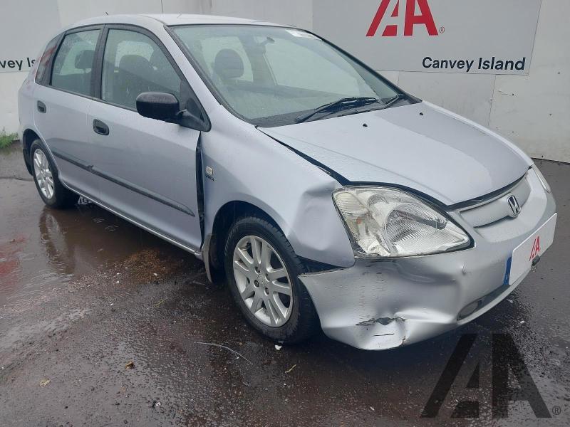 2003 HONDA CIVIC INSPIRE S 1590cc PETROL MANUAL 5 Speed 5 DOOR HATCHBACK
