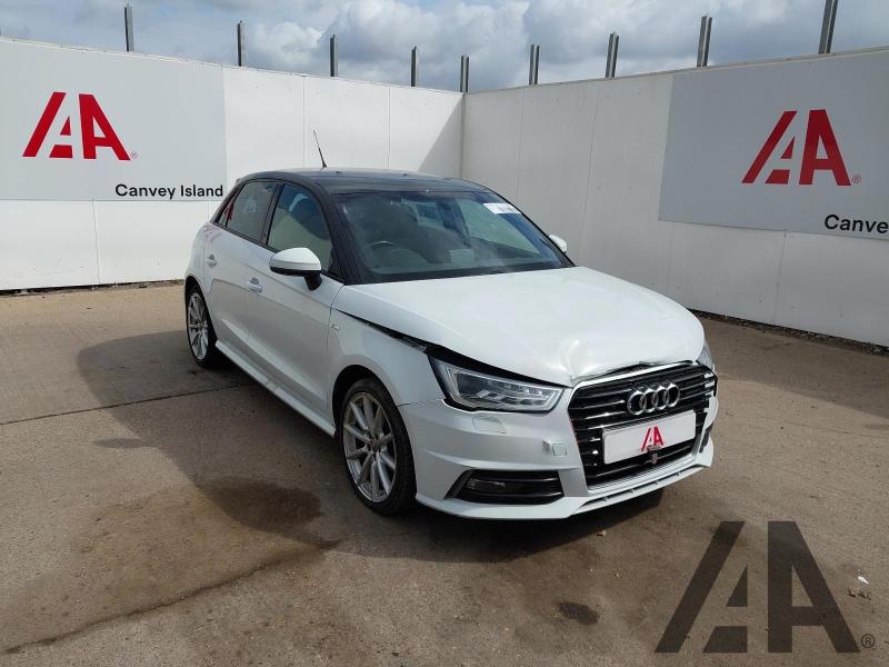 2016 AUDI A1 SPORTBACK TFSI S LINE 1395cc TURBO PETROL SEMI AUTO 5 DOOR HATCHBACK