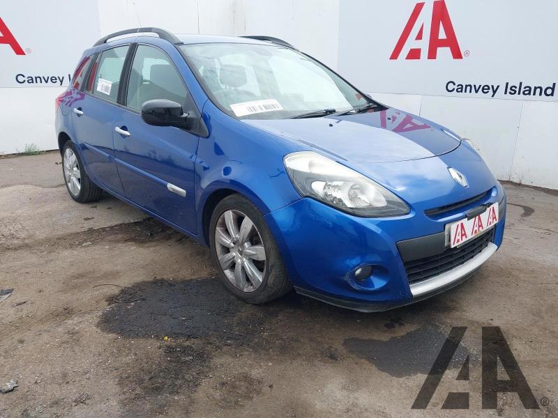 2010 RENAULT CLIO DYNAMIQUE TOMTOM TCE 1149cc TURBO PETROL MANUAL 5 Speed 5 DOOR ESTATE