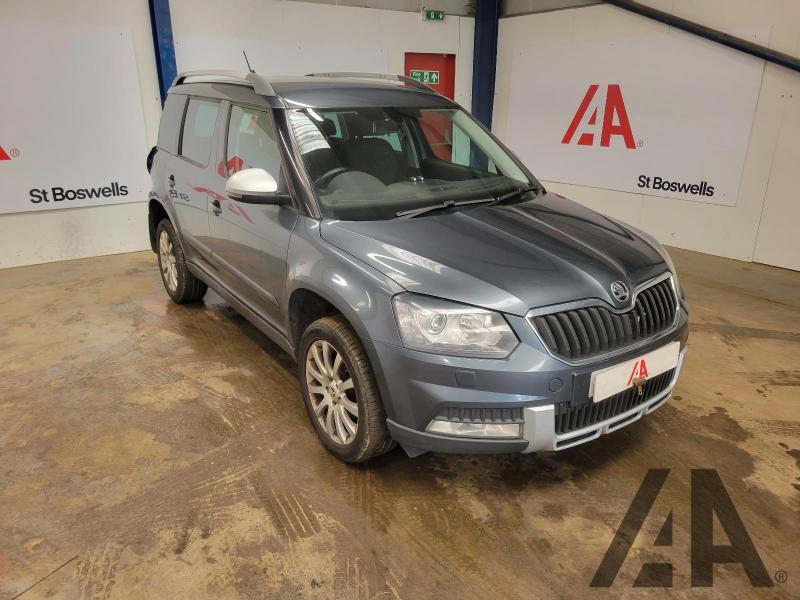 2016 SKODA YETI OUTDOOR SE BUSINESS TDI SCR 1968cc TURBO DIESEL MANUAL 5 DOOR HATCHBACK
