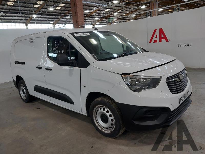 2023 VAUXHALL COMBO L2H1 2300 PRIME S/S 1499cc TURBO DIESEL MANUAL PANEL VAN