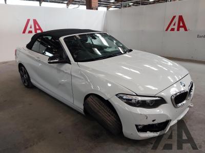 Image of 2018 BMW 2 SERIES 218I SPORT 1499cc TURBO PETROL MANUAL 2 DOOR CONVERTIBLE