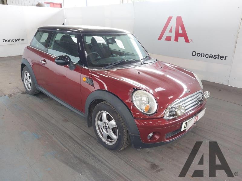 2007 MINI HATCH COOPER 1598cc PETROL MANUAL 6 Speed 3 DOOR HATCHBACK
