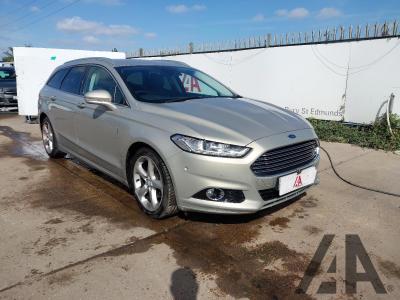 2015 FORD MONDEO TITANIUM TDCI 1997cc TURBO DIESEL AUTOMATIC 6 Speed 5 DOOR ESTATE
