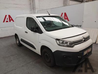 Image of 2020 CITROEN BERLINGO 1000 ENTERPRISE M BLUEHDI S/S 1499cc TURBO DIESEL MANUAL 3 DOOR PANEL VAN