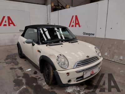 Image of 2007 MINI CONVERTIBLE ONE 1598cc PETROL MANUAL 5 Speed 2 DOOR CONVERTIBLE