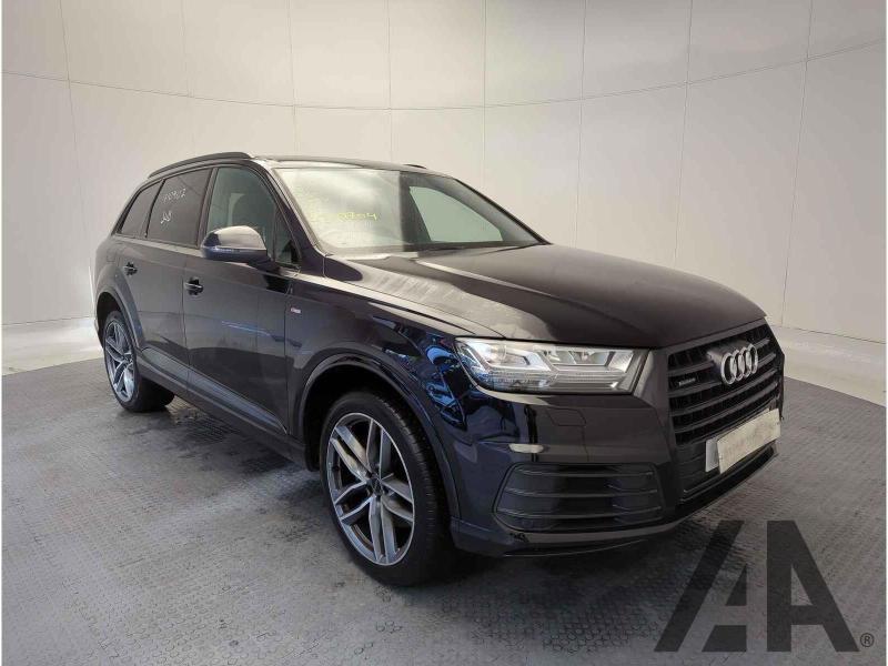 2018 AUDI Q7 TDI QUATTRO S LINE 2967cc TURBO DIESEL AUTOMATIC 5 DOOR ESTATE