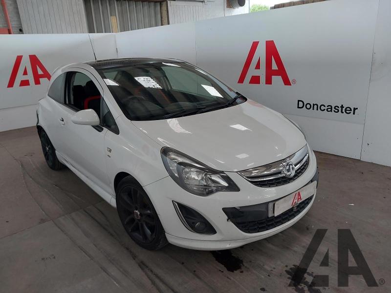 2014 VAUXHALL CORSA SRI 1398cc PETROL MANUAL 3 DOOR HATCHBACK