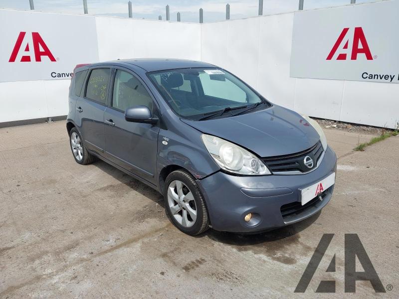 2011 NISSAN NOTE N-TEC 1386cc PETROL MANUAL 5 Speed 5 DOOR MPV