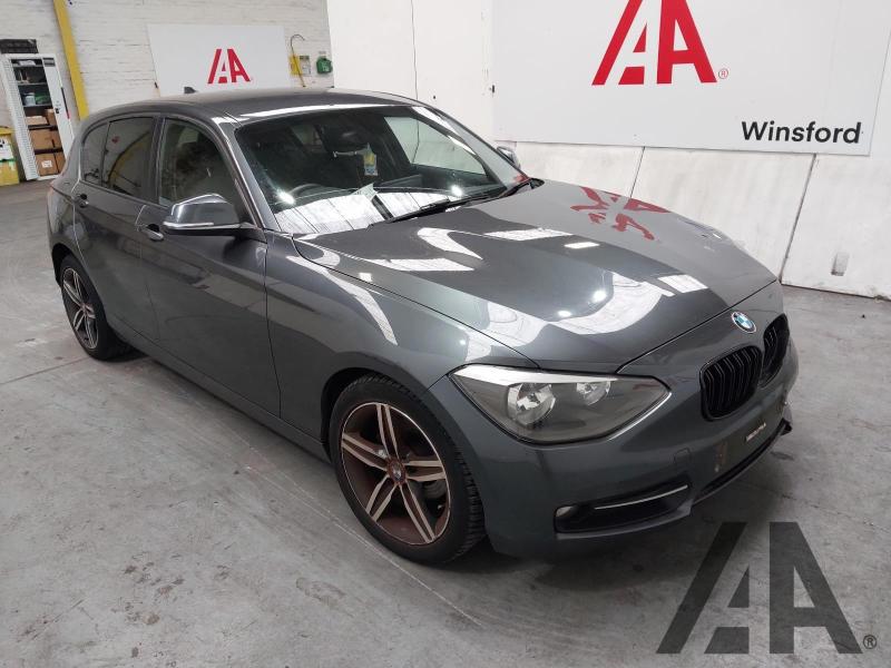 2011 BMW 1 SERIES 116D SPORT 1995cc TURBO DIESEL MANUAL 5 DOOR HATCHBACK