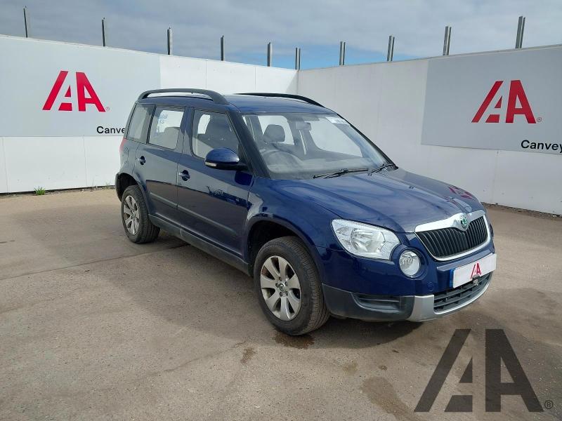 2010 SKODA YETI S TDI CR 4X4 1968cc TURBO DIESEL MANUAL 5 DOOR HATCHBACK