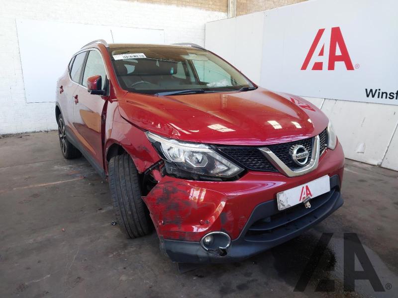 2017 NISSAN QASHQAI DCI TEKNA 1461cc TURBO DIESEL MANUAL 6 Speed 5 DOOR HATCHBACK