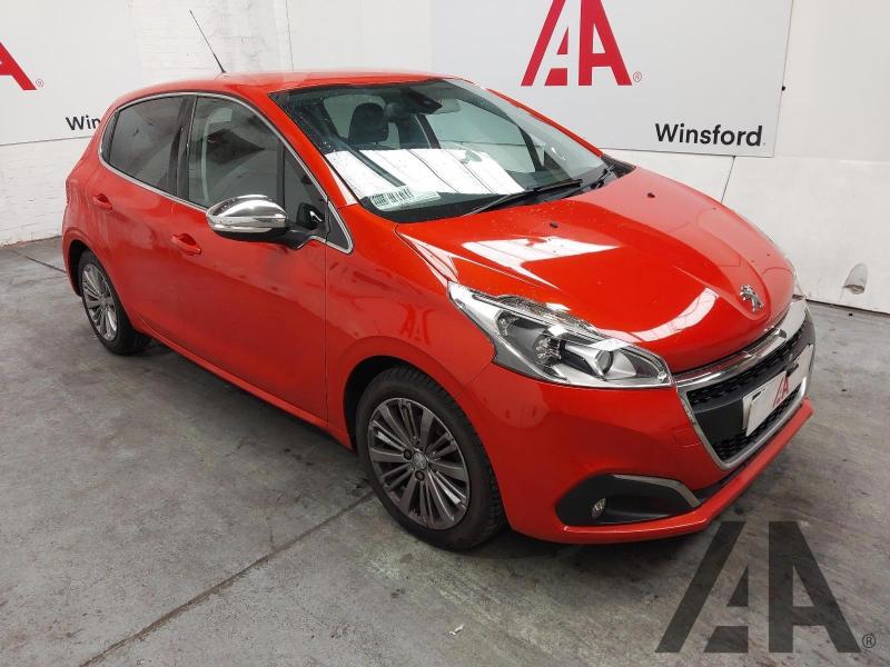 2016 PEUGEOT 208URE 1199cc PETROL MANUAL 5 DOOR HATCHBACK