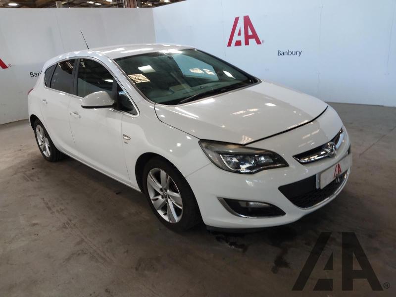 2014 VAUXHALL ASTRA SRI 1598cc PETROL MANUAL 5 Speed 5 DOOR HATCHBACK
