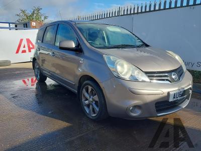Image of 2011 NISSAN NOTE N-TEC 1598cc PETROL AUTOMATIC 4 Speed 5 DOOR MPV