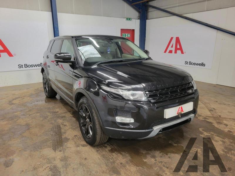 2013 LAND ROVER RANGE ROVER EVOQUE SD4 PURE TECH 2179cc TURBO DIESEL AUTOMATIC 6 Speed 5 DOOR ESTATE