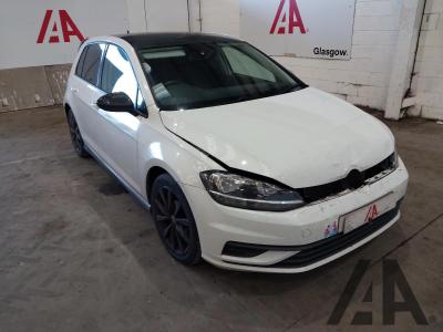 Image of 2017 VOLKSWAGEN GOLF S TSI BLUEMOTION TECHNOLOGY 999cc TURBO PETROL MANUAL 5 Speed 5 DOOR HATCHBACK
