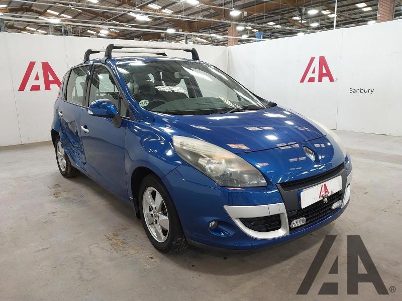 2010 RENAULT SCENIC DYNAMIQUE TOMTOM DCI 1461cc TURBO DIESEL MANUAL 6 Speed 5 DOOR MPV