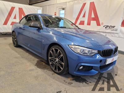 Image of 2016 BMW 4 SERIES 420D M SPORT 1995cc TURBO DIESEL AUTOMATIC 2 DOOR CONVERTIBLE