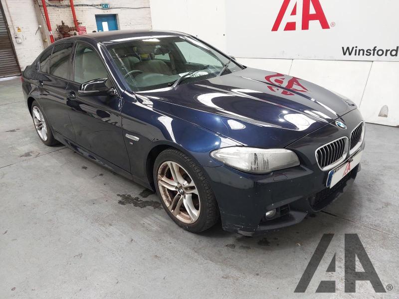 2013 BMW 5 SERIES 520D M SPORT 1995cc TURBO DIESEL AUTOMATIC 4 DOOR SALOON