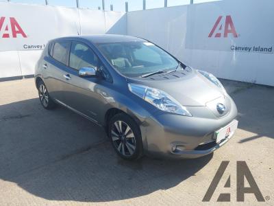 Image of 2017 NISSAN LEAF TEKNA ELECTRIC DIRECT DRIVE 5 DOOR HATCHBACK