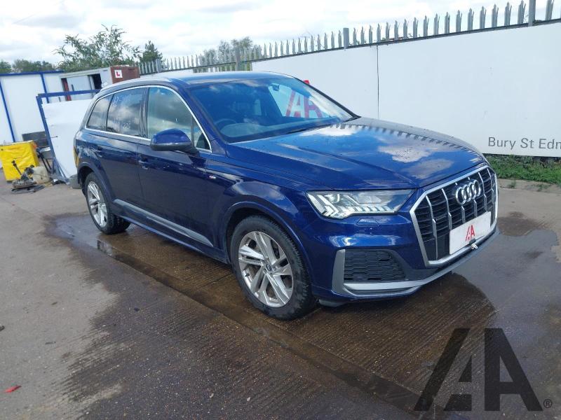 2020 AUDI Q7 TDI QUATTRO S LINE 50 MHEV 2967cc TURBO DIESEL AUTOMATIC 5 DOOR ESTATE