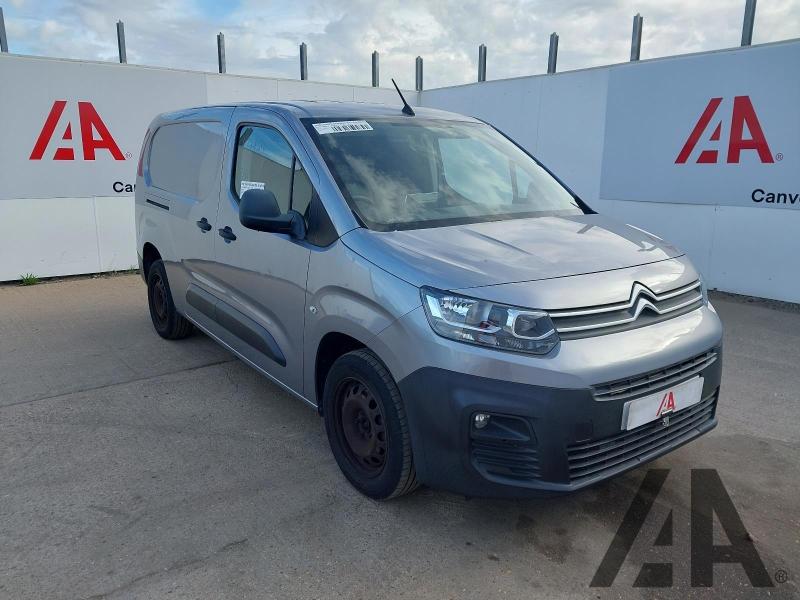 2019 CITROEN BERLINGO 950 ENTERPRISE XL BLUEHDI S/S 1560cc TURBO DIESEL MANUAL 5 Speed PANEL VAN
