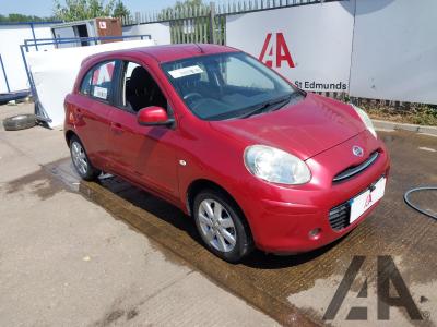 Image of 2012 NISSAN MICRA ACENTA DIG-S 1198cc SUPER PETROL MANUAL 5 Speed 5 DOOR HATCHBACK
