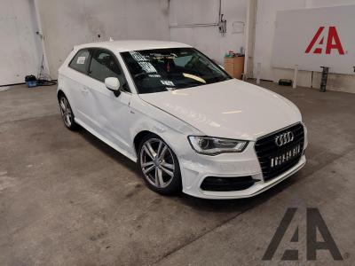 Image of 2016 AUDI A3 TDI S LINE NAV 1968cc TURBO DIESEL MANUAL 6 Speed 3 DOOR HATCHBACK