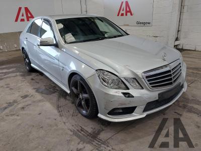 Image of 2010 MERCEDES E-CLASS E350 CDI BLUEEFFICIENCY SPORT 2987cc TURBO DIESEL AUTOMATIC 4 DOOR SALOON