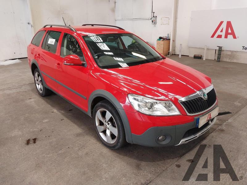 2011 SKODA OCTAVIA SCOUT TDI CR 1968cc TURBO DIESEL MANUAL 6 Speed 5 DOOR ESTATE