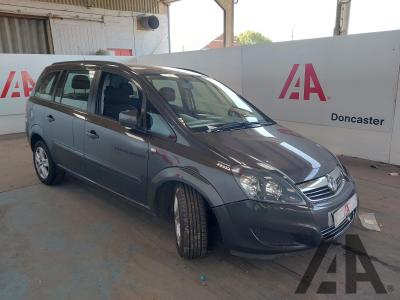 Image of 2012 VAUXHALL ZAFIRA EXCLUSIV 1598cc PETROL MANUAL 5 DOOR MPV