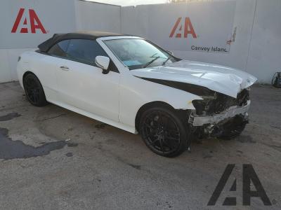 Image of 2019 MERCEDES E-CLASS E 220 D AMG LINE 1950cc TURBO DIESEL AUTOMATIC 2 DOOR CONVERTIBLE