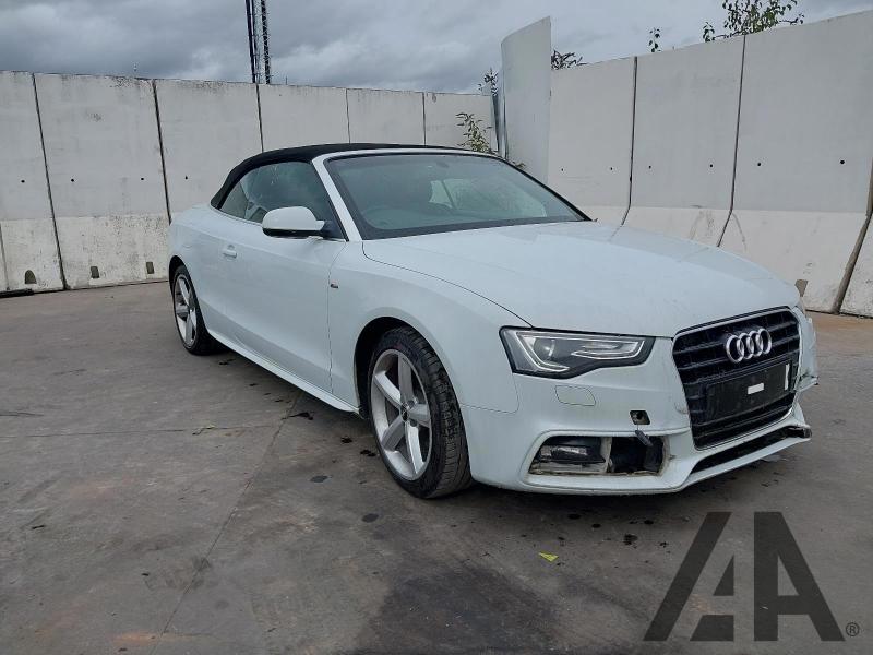 2012 AUDI A5 TDI S LINE S/S 1968cc TURBO DIESEL MANUAL 6 Speed 2 DOOR CONVERTIBLE