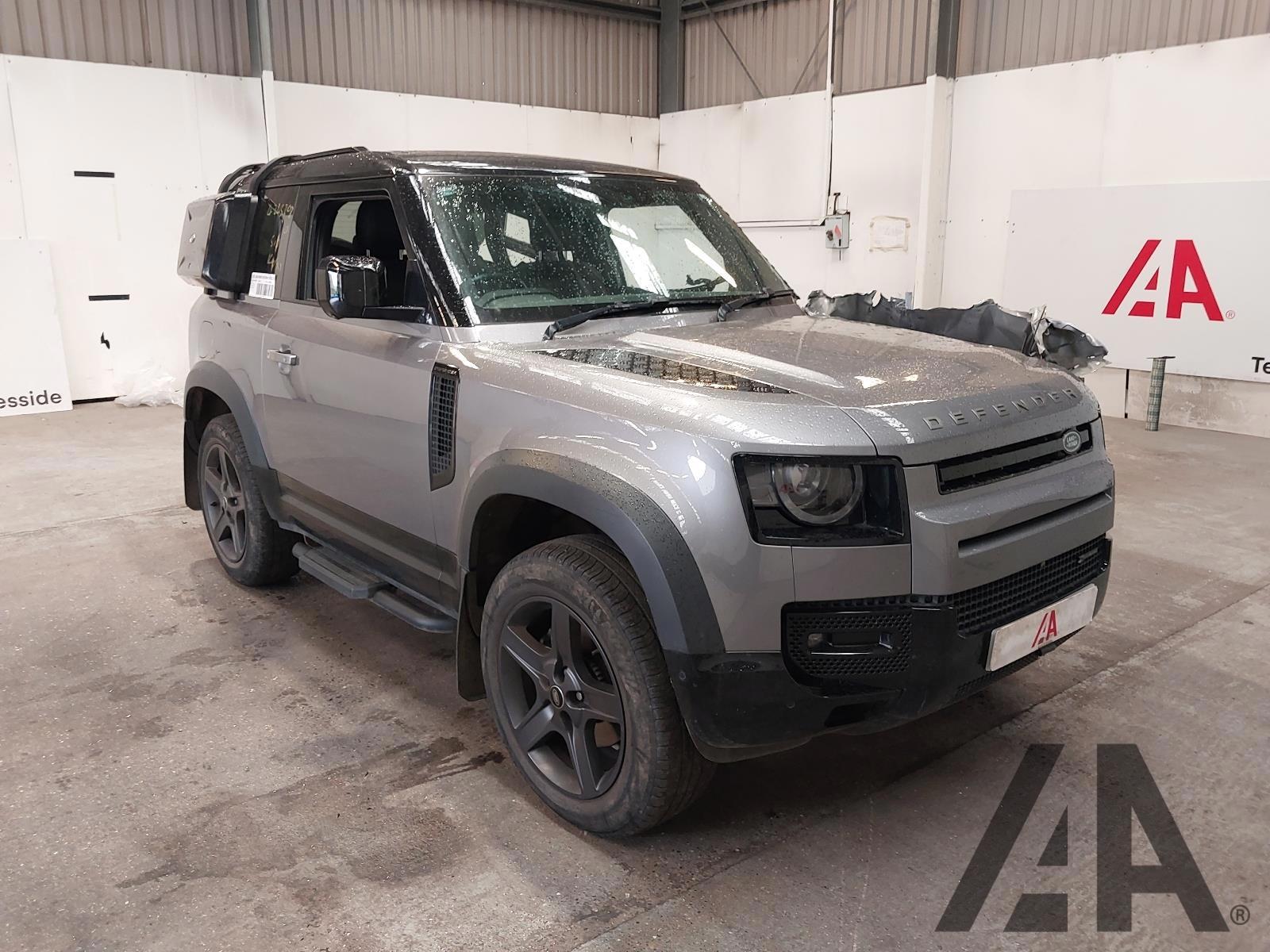 2022 LAND ROVER DEFENDER 90 X-DYNAMIC SE 2996cc TURBO DIESEL AUTOMATIC 3 DOOR ESTATE