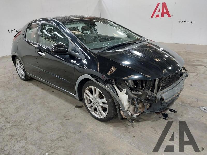 2009 HONDA CIVIC I-VTEC EX GT 1799cc PETROL AUTOMATIC 5 Speed 5 DOOR HATCHBACK