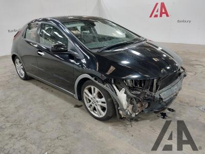 Image of 2009 HONDA CIVIC I-VTEC EX GT 1799cc PETROL AUTOMATIC 5 Speed 5 DOOR HATCHBACK