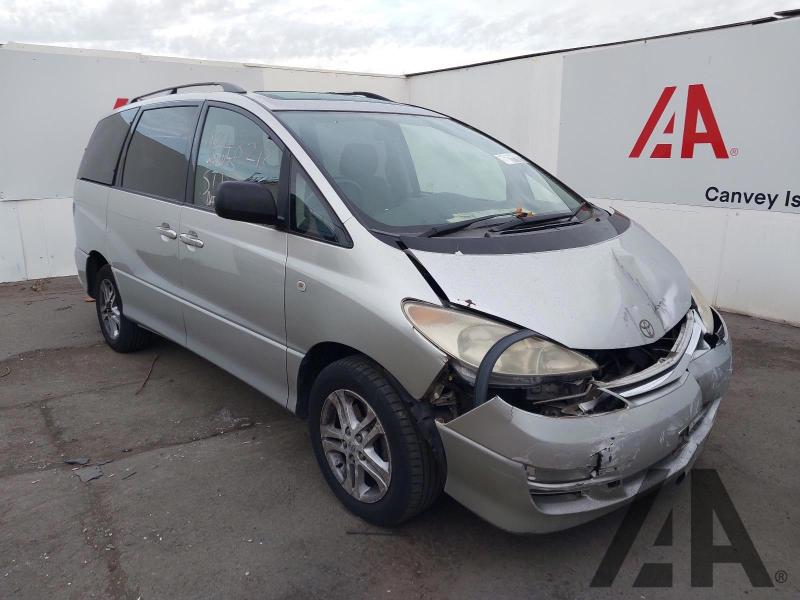 2004 TOYOTA PREVIA T SPIRIT VVT-I 7STR 2362cc PETROL AUTOMATIC 4 Speed 5 DOOR MPV