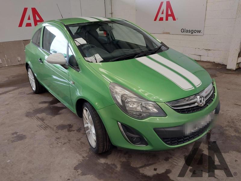 2013 VAUXHALL CORSA STING 1229cc PETROL MANUAL 3 DOOR HATCHBACK