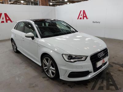 Image of 2015 AUDI A3 TDI S LINE 1598cc TURBO DIESEL MANUAL 6 Speed 5 DOOR HATCHBACK