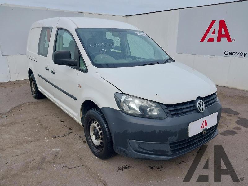 2013 VOLKSWAGEN CADDY MAXI C20 TDI KOMBI 140 1598cc TURBO DIESEL MANUAL PANEL VAN